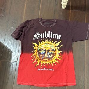 Sublime Graphic Tee with Sun Design